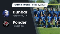 Recap: Dunbar  vs. Ponder  2023
