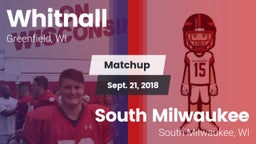 Matchup: Whitnall  vs. South Milwaukee  2018