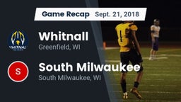 Recap: Whitnall  vs. South Milwaukee  2018
