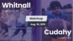 Matchup: Whitnall  vs. Cudahy  2019