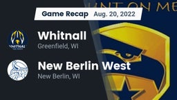 Recap: Whitnall  vs. New Berlin West  2022