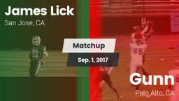 Matchup: Lick vs. Gunn  2017