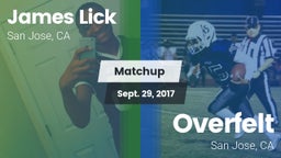 Matchup: Lick vs. Overfelt  2017