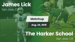 Matchup: Lick vs. The Harker School 2018