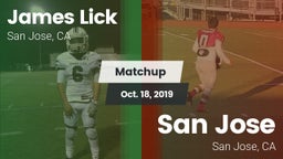 Matchup: Lick vs. San Jose  2019