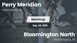 Matchup: Perry Meridian High vs. Bloomington North  2016