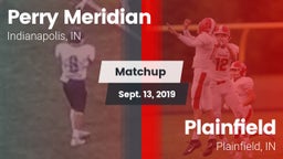 Matchup: Perry Meridian High vs. Plainfield  2019