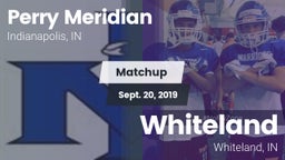 Matchup: Perry Meridian High vs. Whiteland  2019