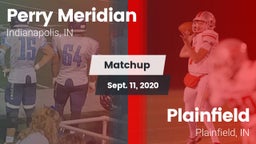 Matchup: Perry Meridian High vs. Plainfield  2020