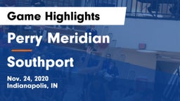 Perry Meridian  vs Southport  Game Highlights - Nov. 24, 2020