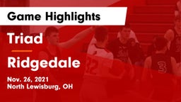 Triad  vs Ridgedale  Game Highlights - Nov. 26, 2021