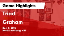 Triad  vs Graham  Game Highlights - Dec. 2, 2023