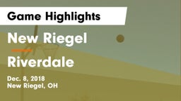 New Riegel  vs Riverdale  Game Highlights - Dec. 8, 2018