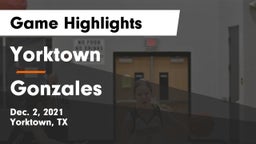 Yorktown  vs Gonzales  Game Highlights - Dec. 2, 2021