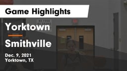 Yorktown  vs Smithville  Game Highlights - Dec. 9, 2021