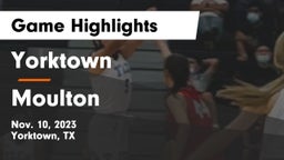 Yorktown  vs Moulton  Game Highlights - Nov. 10, 2023