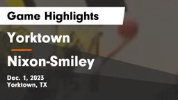 Yorktown  vs Nixon-Smiley  Game Highlights - Dec. 1, 2023