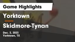 Yorktown  vs Skidmore-Tynan  Game Highlights - Dec. 2, 2023