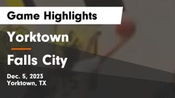 Yorktown  vs Falls City  Game Highlights - Dec. 5, 2023