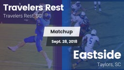 Matchup: Travelers Rest High vs. Eastside  2018