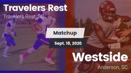 Matchup: Travelers Rest High vs. Westside  2020
