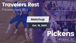 Matchup: Travelers Rest High vs. Pickens  2020