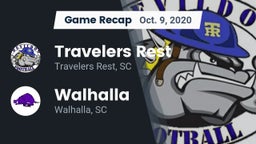 Recap: Travelers Rest  vs. Walhalla  2020