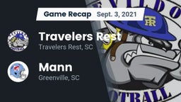 Recap: Travelers Rest  vs. Mann  2021