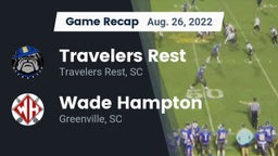 Recap: Travelers Rest  vs. Wade Hampton  2022