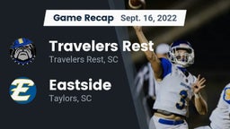 Recap: Travelers Rest  vs. Eastside  2022