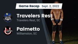 Recap: Travelers Rest  vs. Palmetto  2022