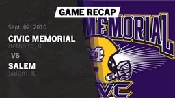 Recap: Civic Memorial  vs. Salem  2016