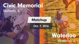 Matchup: Civic Memorial High vs. Waterloo  2016