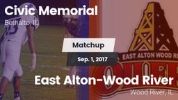 Matchup: Civic Memorial High vs. East Alton-Wood River  2017