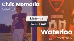 Matchup: Civic Memorial High vs. Waterloo  2017