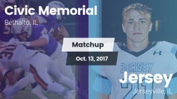 Matchup: Civic Memorial High vs. Jersey  2017