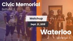Matchup: Civic Memorial High vs. Waterloo  2018