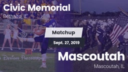 Matchup: Civic Memorial High vs. Mascoutah  2019
