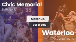 Matchup: Civic Memorial High vs. Waterloo  2019