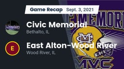 Recap: Civic Memorial  vs. East Alton-Wood River  2021