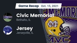 Recap: Civic Memorial  vs. Jersey  2021