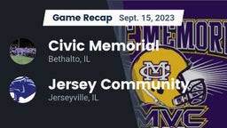 Recap: Civic Memorial  vs. Jersey Community  2023