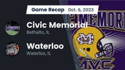 Recap: Civic Memorial  vs. Waterloo  2023