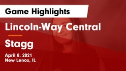 Lincoln-Way Central  vs Stagg  Game Highlights - April 8, 2021