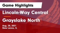 Lincoln-Way Central  vs Grayslake North  Game Highlights - Aug. 28, 2021