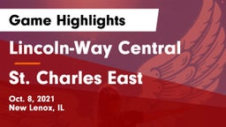 Lincoln-Way Central  vs St. Charles East Game Highlights - Oct. 8, 2021