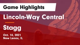 Lincoln-Way Central  vs Stagg  Game Highlights - Oct. 14, 2021