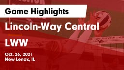 Lincoln-Way Central  vs LWW Game Highlights - Oct. 26, 2021