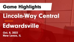 Lincoln-Way Central  vs Edwardsville Game Highlights - Oct. 8, 2022