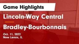 Lincoln-Way Central  vs Bradley-Bourbonnais  Game Highlights - Oct. 11, 2022